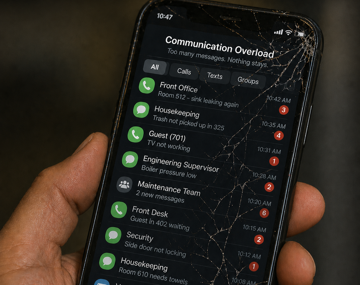 Communication that disappears.