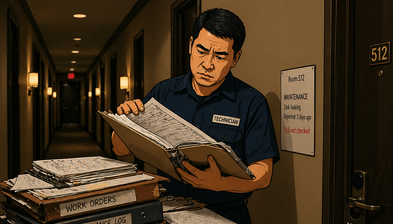 Paper logs no one reads.